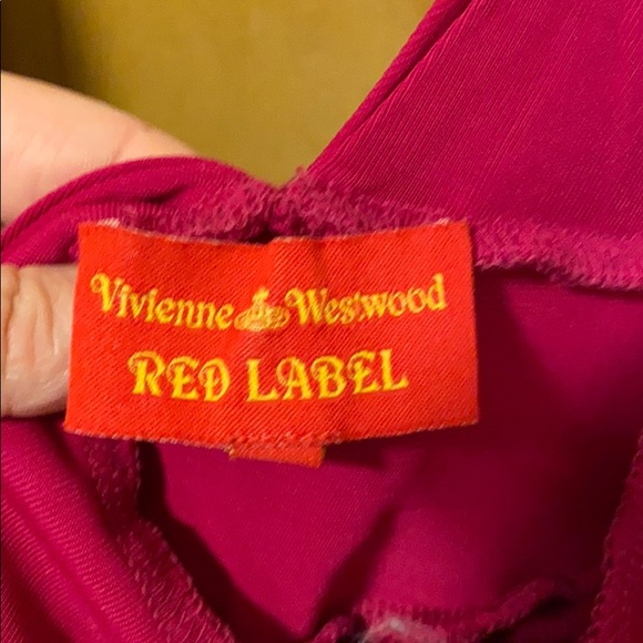 Vivienne Westwood red label raspberry dress - Picture 5 of 5